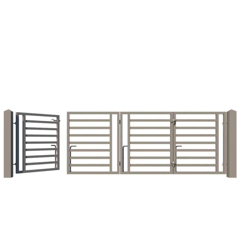 Camden Low Bi-fold Driveway Gate - Image 4