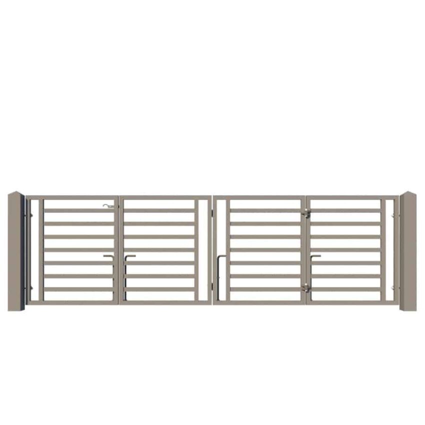 Camden Low Bi-fold Driveway Gate - Image 3
