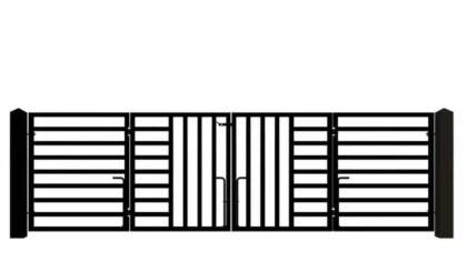 Modern-Metal-Bi-fold-Entrance-Gate-The-Chelsea-Low