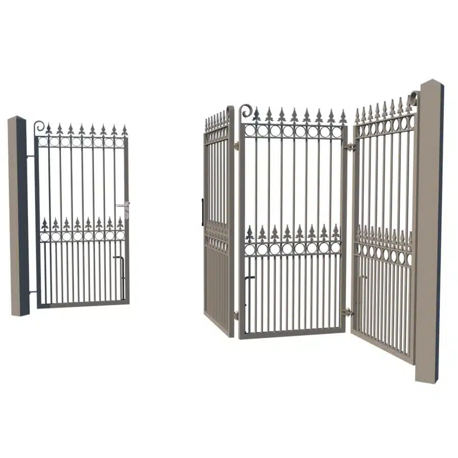 Arundel Metal Bi-fold Driveway Gate