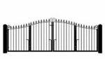 Metal-Bi-fold-Driveway-Gate-The-Hartland-Low-height
