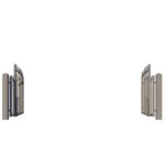 Metal Bi-fold Driveway Gate - The Hartland Low height open