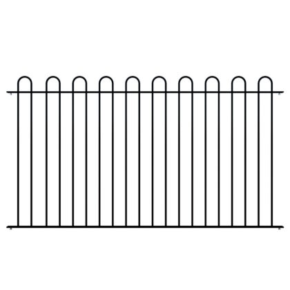 Hoop Style Metal Balustrades - The Stafford - panel only