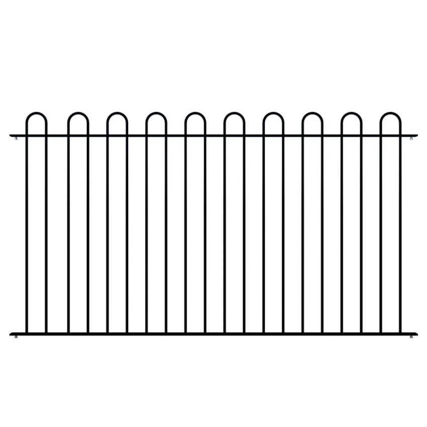 Hoop Style Metal Balustrades - The Stafford - panel only