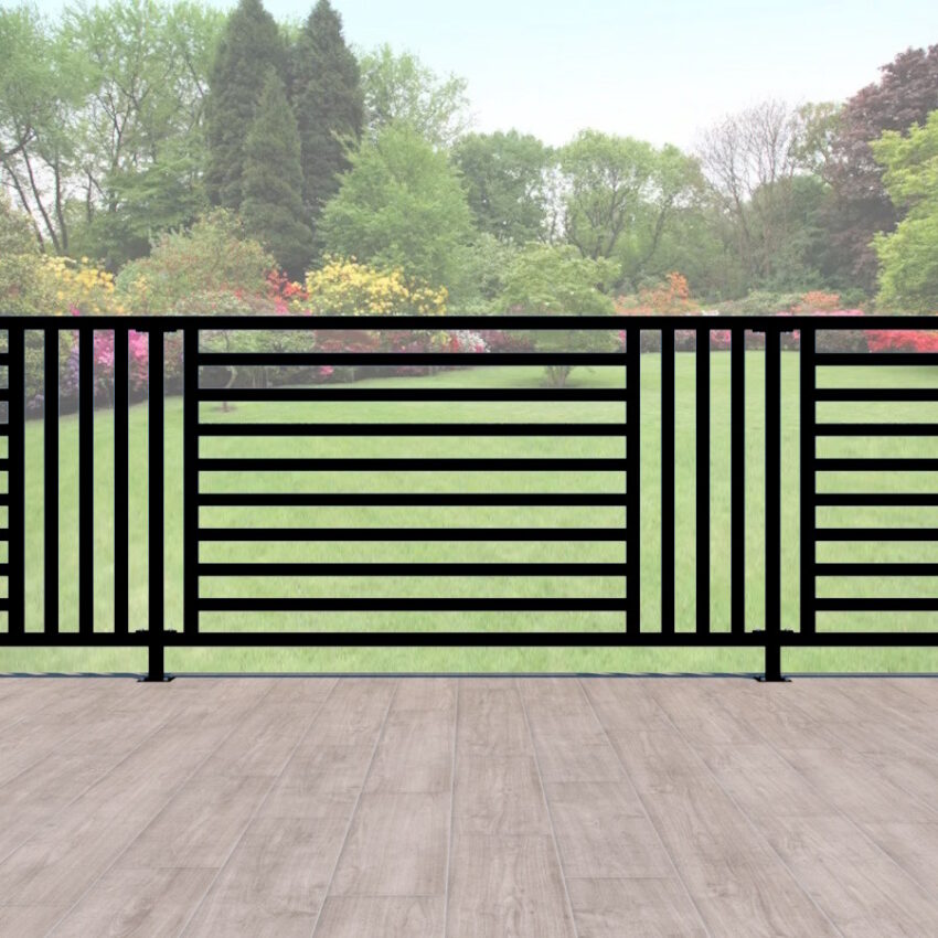 Metal Balustrades - The Chelsea - modern design
