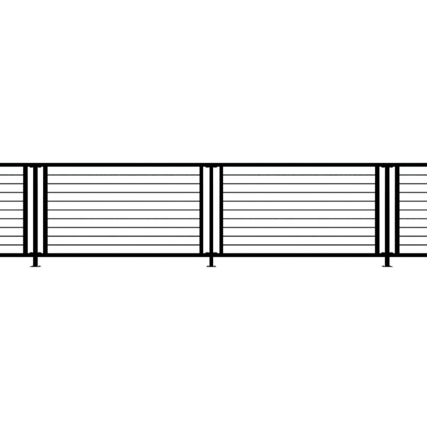 Metal Balustrades - The Sevenoaks - run