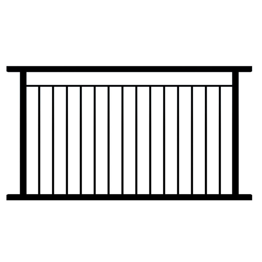 Metal Balustrades the Brighton panel