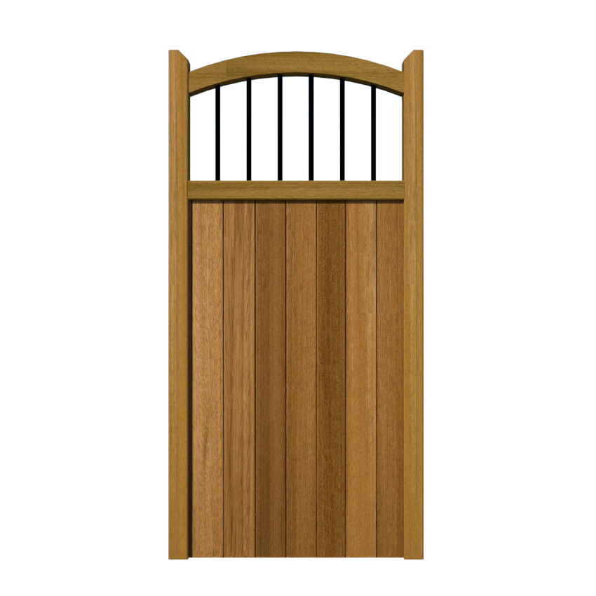 Hardwood Side Gate - The Woodbridge