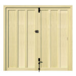 Wooden Garage Door - The Kendal - rear