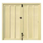 Wooden Garage Door - The Kendal - rear