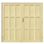 Wooden Garage Door - The Okehampton - front
