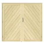 Wooden Garage Door - The Sussex - front