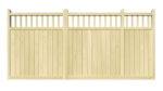 Wooden Sliding Gate - The Baywood High