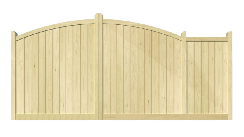 Wooden Sliding Gate - The Chappelwood