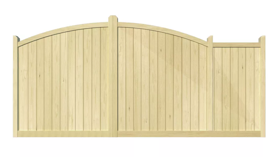 Wooden Sliding Gate - The Chappelwood