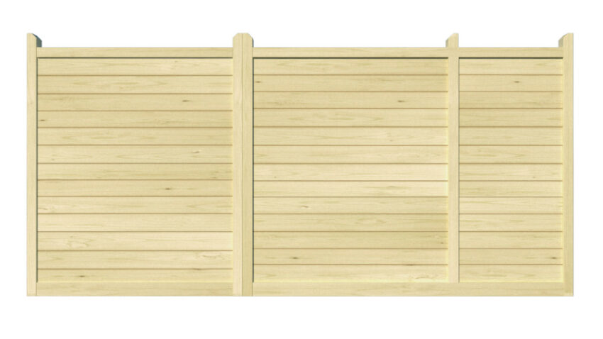 Wooden Sliding Gate - The Derby