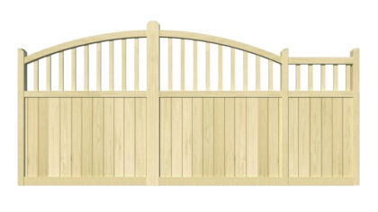 Wooden Sliding Gate - The Durham