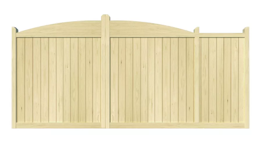 Wooden Sliding Gate - The Earlswood
