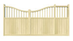 Wooden Sliding Gate - The Heritage