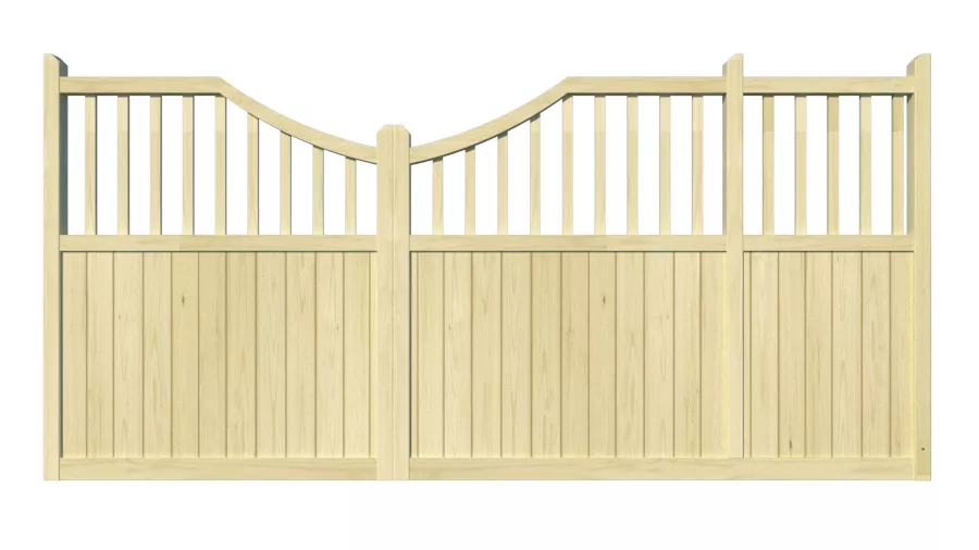 Wooden Sliding Gate - The Hinchleywood