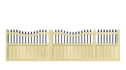 Wooden Sliding Gate - The Holmewood