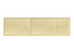 Wooden Sliding Gate - The Newport Low