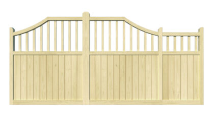 Wooden Sliding Gate - The Norfolk