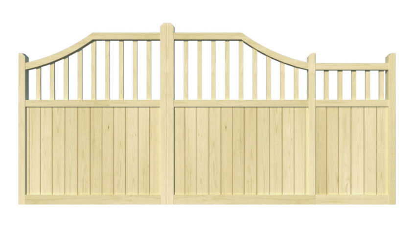 Wooden Sliding Gate - The Norfolk