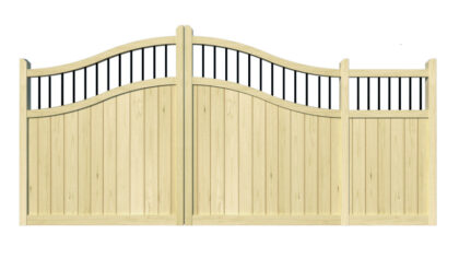 Wooden Sliding Gate - The Outwood