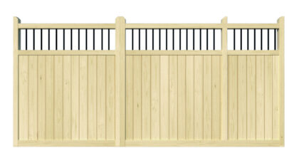 Wooden Sliding Gate - The Shrewsbury High