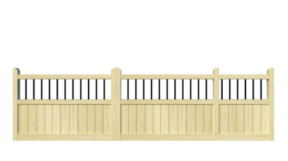 Wooden Sliding Gate - The Shrewsbury Low