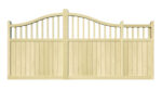 Wooden Sliding Gate - The Torbay