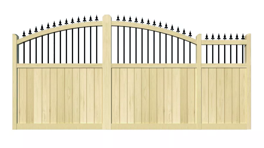Wooden Sliding Gate - The Woodbridge