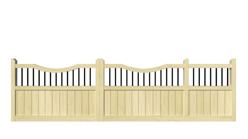 Wooden Sliding Gate - The Woodchurch