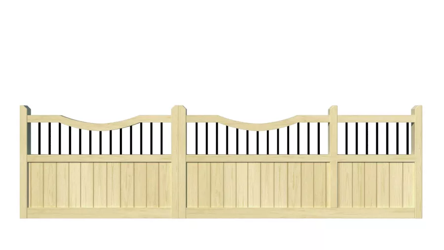 Wooden Sliding Gate - The Woodchurch