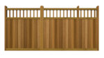Hardwood Sliding Gate - The Baywood High
