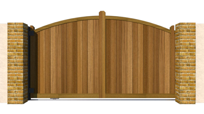 Chappelwood Sliding Hardwood Gate - Image 3