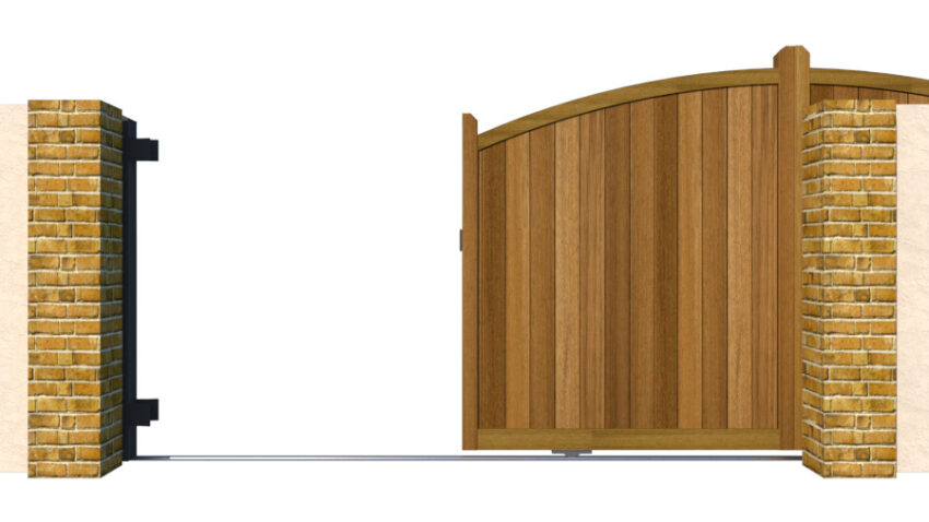 Chappelwood Sliding Hardwood Gate - Image 2