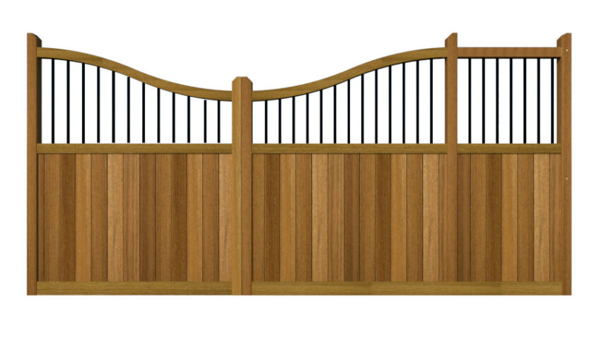 Hardwood Sliding Gate - The Cumbria