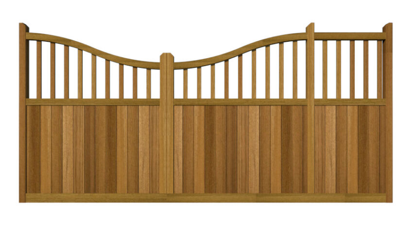 Hardwood Sliding Gate - The Heritage