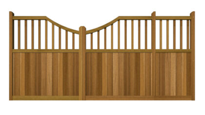 Hardwood Sliding Gate - The Hinchleywood