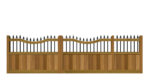 Hardwood Sliding Gate - The Holmewood