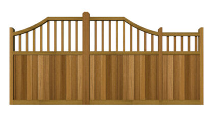 Hardwood Sliding Gate - The Norfolk