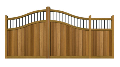Hardwood Sliding Gate - The Outwood