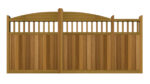 Hardwood Sliding Gate - The Redhill