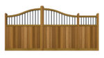 Hardwood Sliding Gate - The Suffolk