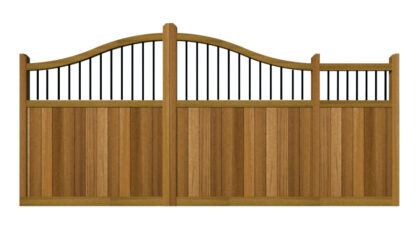 Hardwood Sliding Gate - The Suffolk