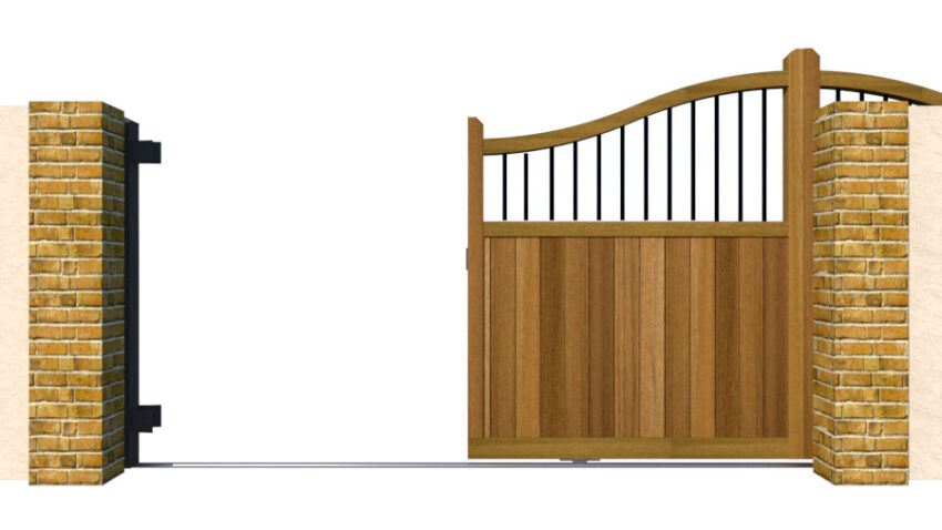 Suffolk Sliding Hardwood Gate - Image 2