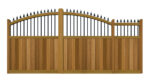 Hardwood Sliding Gate - The Woodbridge