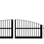 Metal Sliding Gate - The Bude Low - 1